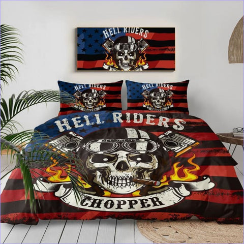 Housse de Couette Hell Riders - couettedouillette