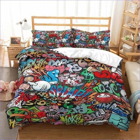 Housse De Couette 140x200 + 2 Taies D'oreiller 65x65 Cm - Thème Handball - Microfibre Douce Et Respirante - Pour Enfant, Ado, Sportif - 5