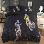 Housse de Couette Moto Cross - couettedouillette