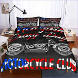Housse de Couette Motorcycle Club - couettedouillette