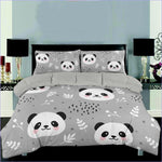 parure de lit Panda 2 personnes | Couettedouillette