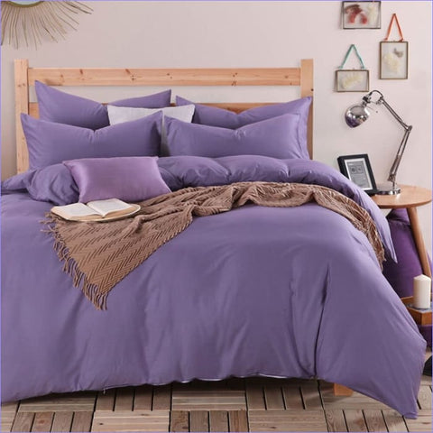 Dreams & Drapes - Couvre-lit Violet glycine (230 cm x 200 cm) - Doux au Dreams & Drapes - Couvre-lit Violet glycine (230 cm x 200 cm) - Doux au