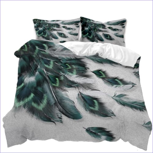 Housse de Couette Plume de Paon | Couettedouillette.com