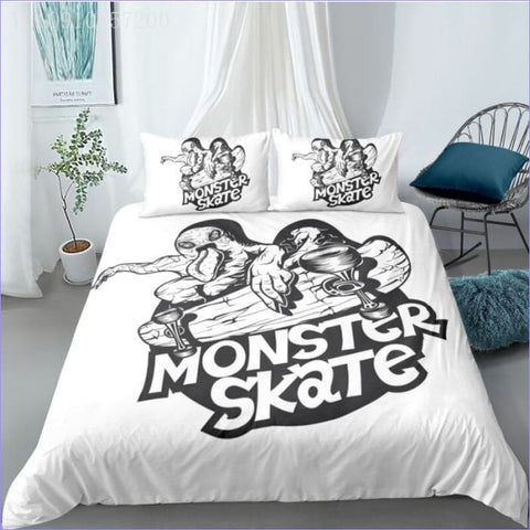 Housse de Couette Skate - Monster - couettedouillette