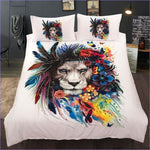 Housse de Couette Tigre Rivalité Bestiale - 